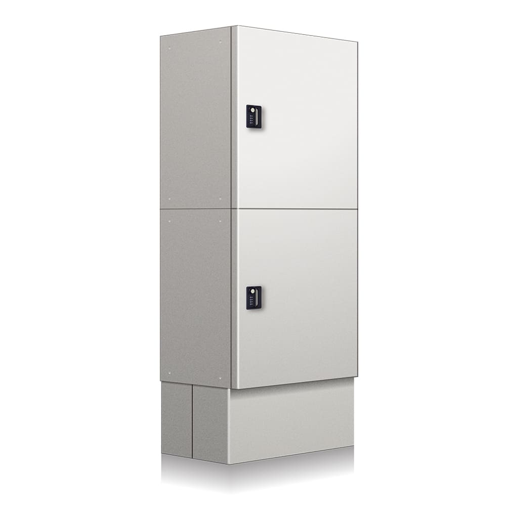 集合住宅向け 宅配ボックス AP-TB2 SG ステングレー(1列2段)2世帯 防滴タイプ コーワソニア